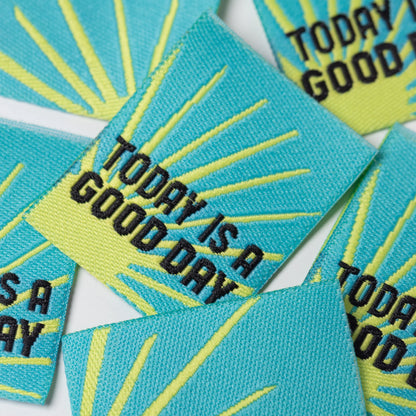 Little Rosy Cheeks - Today Is A Good Day - Pack of 6 Sewing Labels