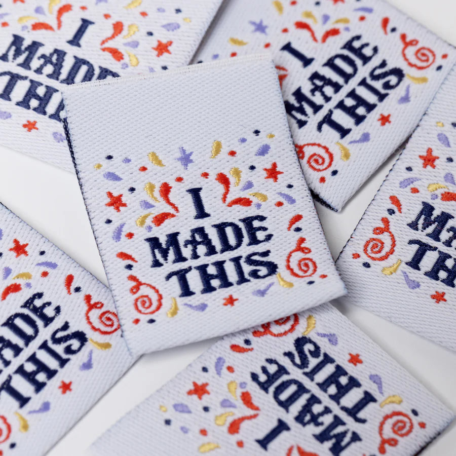 Little Rosy Cheeks - I Made This - Pack of 6 Sewing Labels