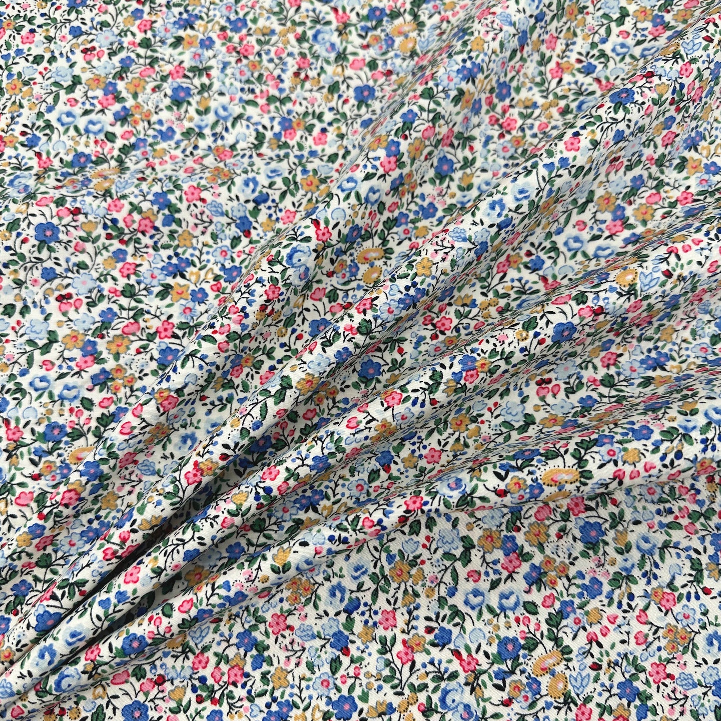 Lucy Cotton Poplin - Blue