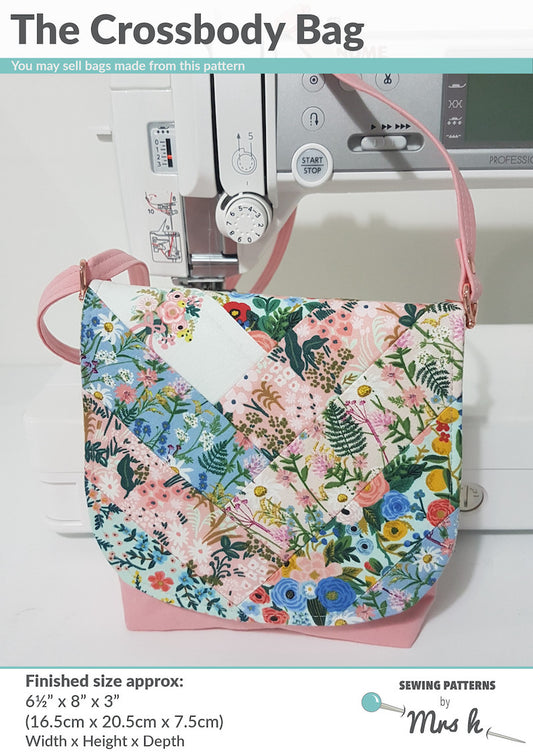 Sewing Patterns by Mrs H - The Cross Body Bag Pattern