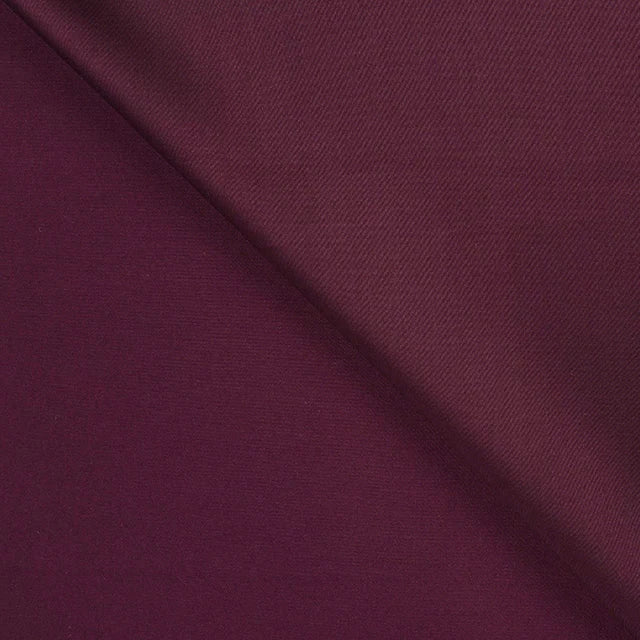 Viscose Satin - Aubergine