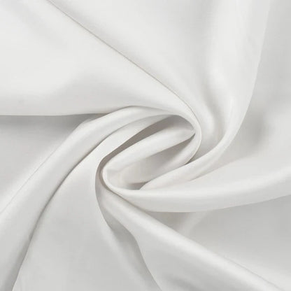 Viscose Satin - White