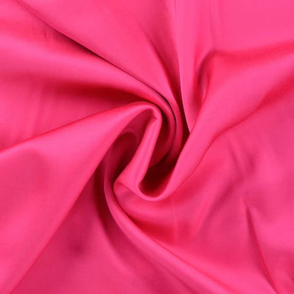Viscose Satin - Cerise