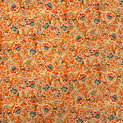 Palma Pima Cotton Lawn - Orange