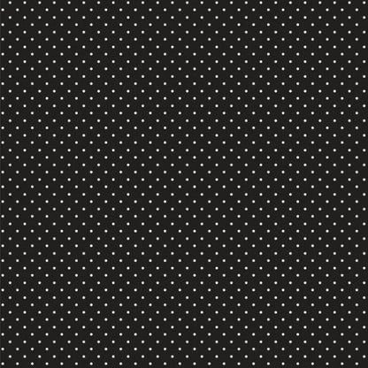 Petit Dots Cotton Poplin - Black