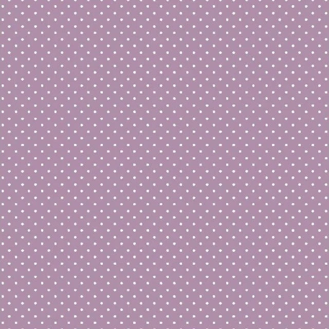 Petit Dots Cotton Poplin - Lilac