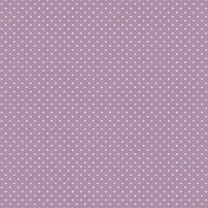 Petit Dots Cotton Poplin - Lilac