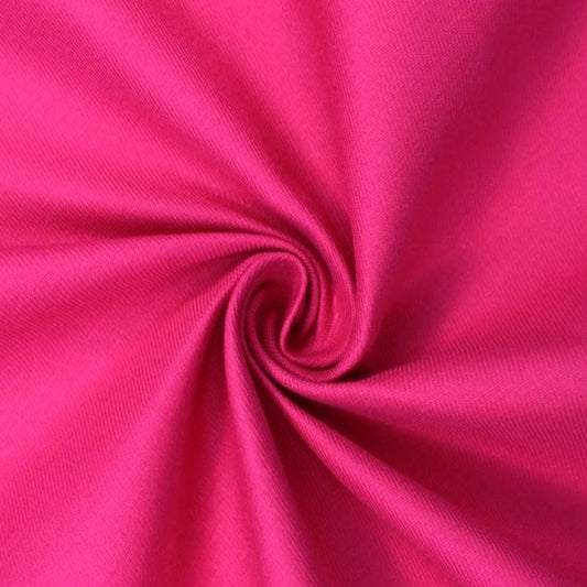 Cotton Twill - Cerise