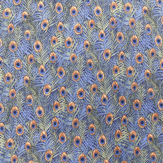 Peacock Cotton Lawn