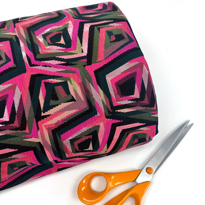 Abstract Rose Jacquard