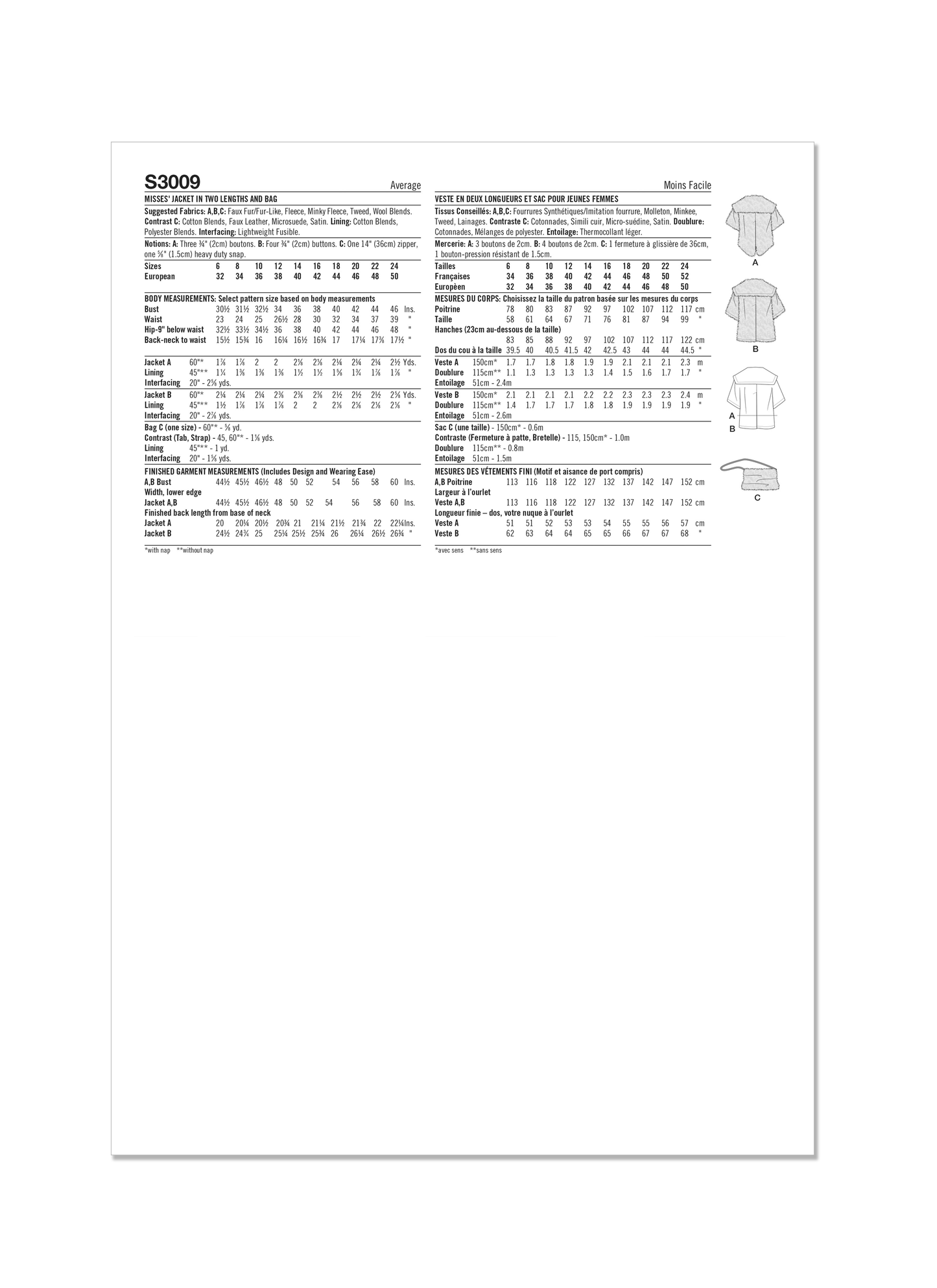 Simplicity 3009