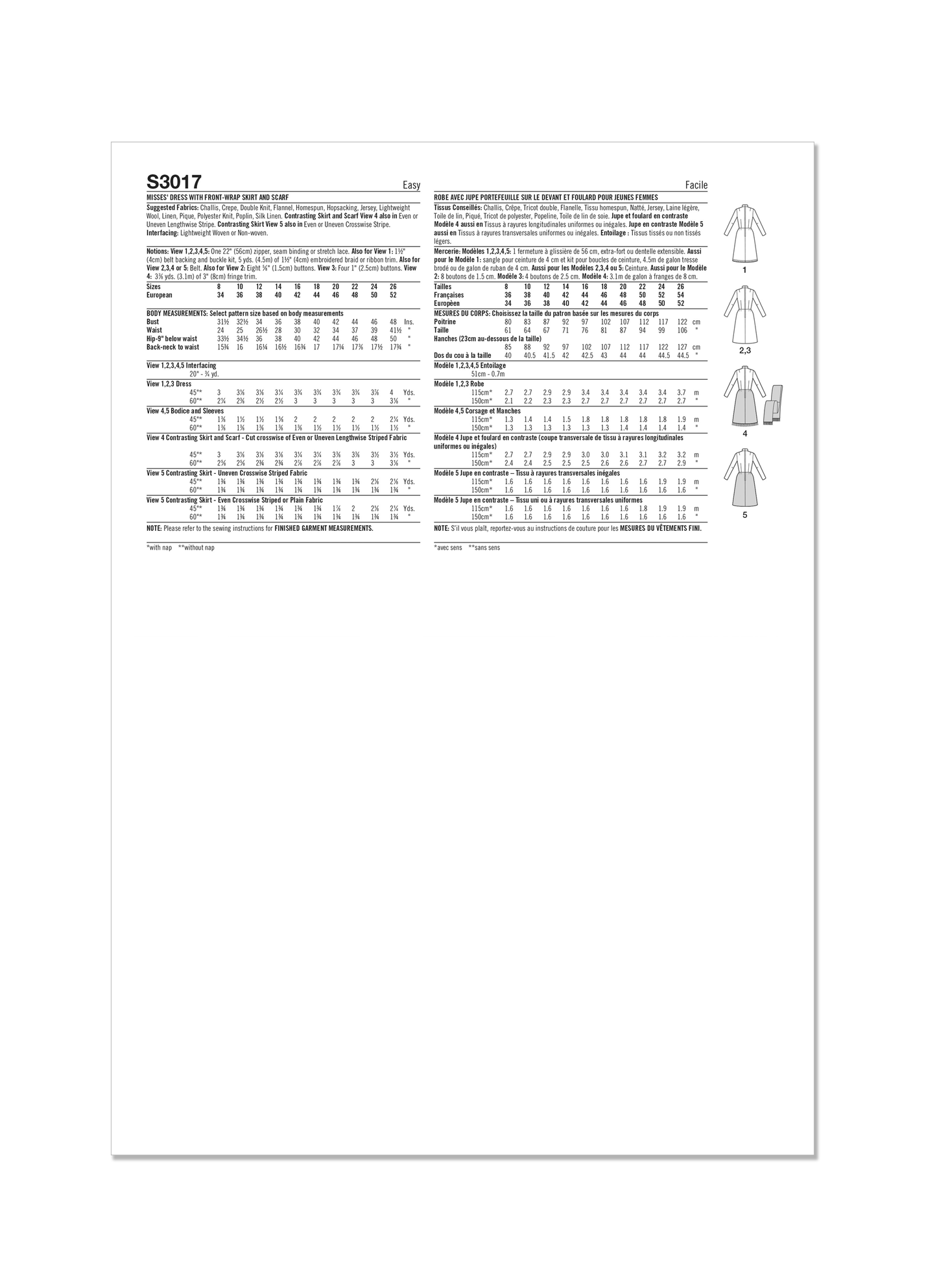 Simplicity 3017