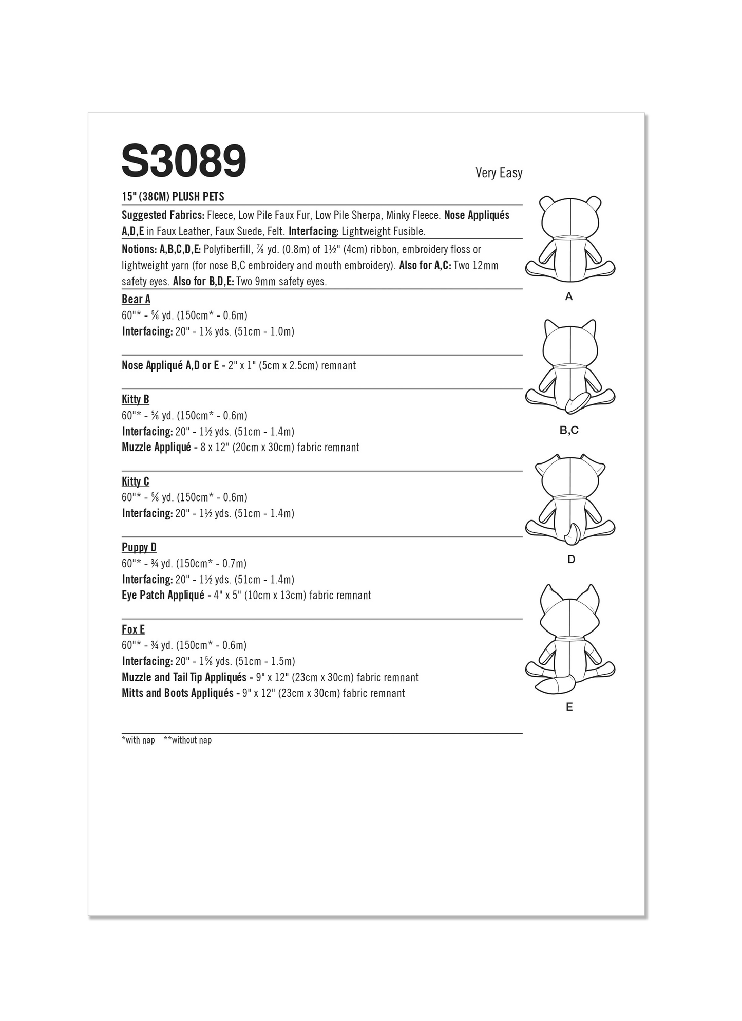 Simplicity 3089
