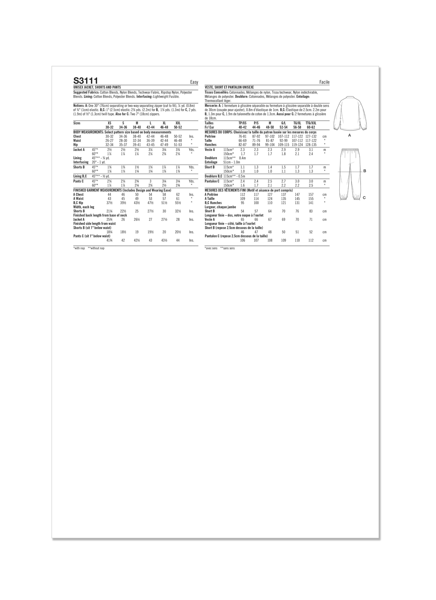 Simplicity 3111