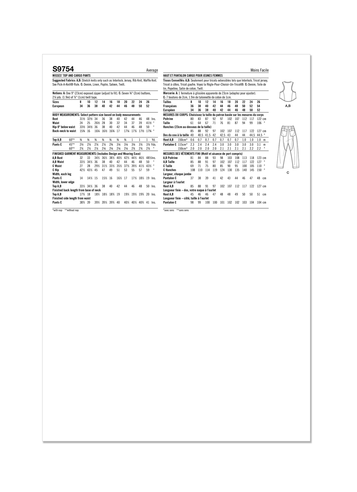 Simplicity 9754