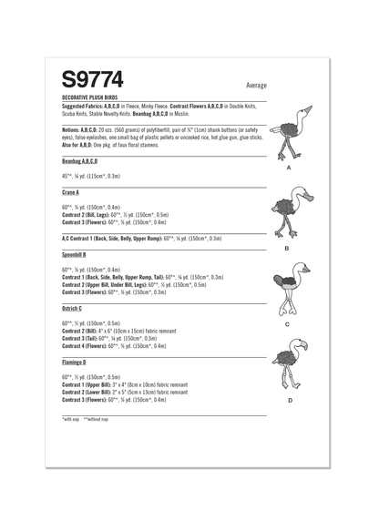 Simplicity 9774