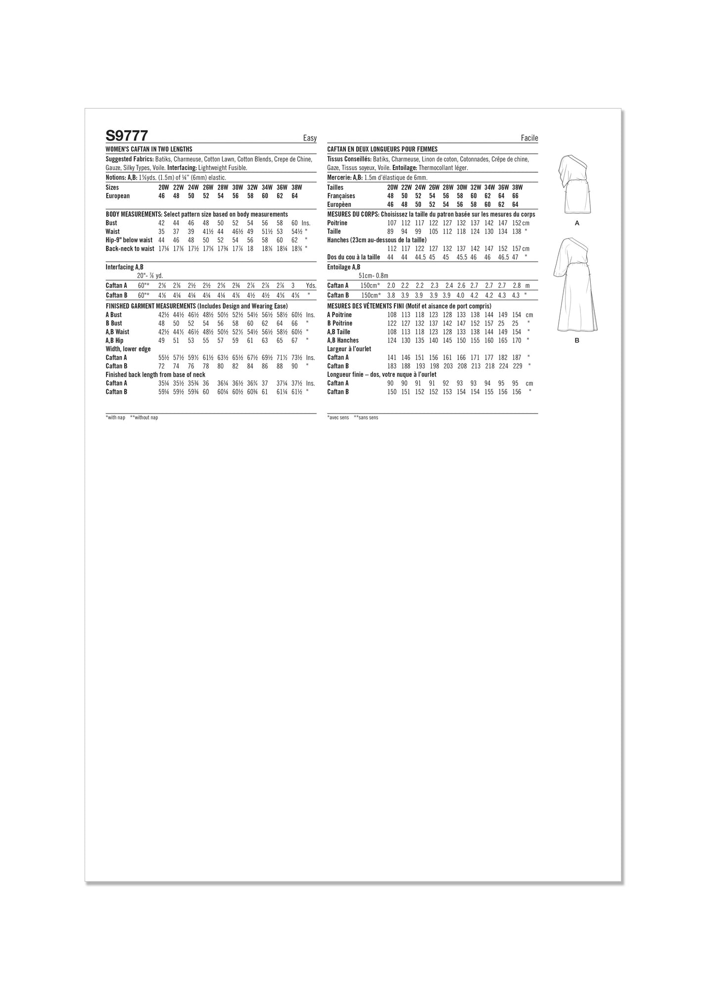 Simplicity 9777