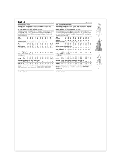 Simplicity 9819