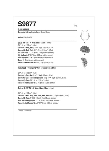 Simplicity 9877