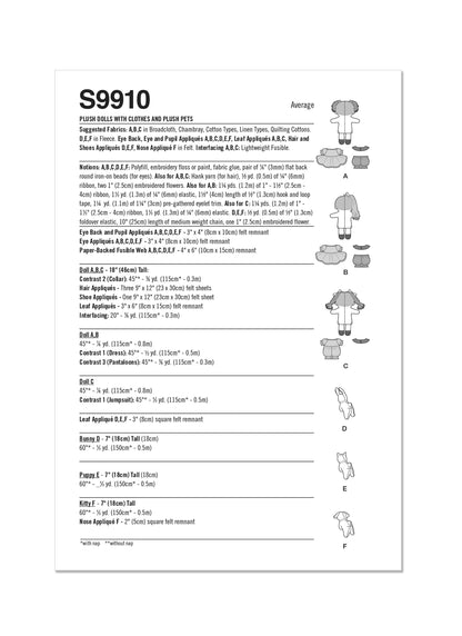 Simplicity 9910