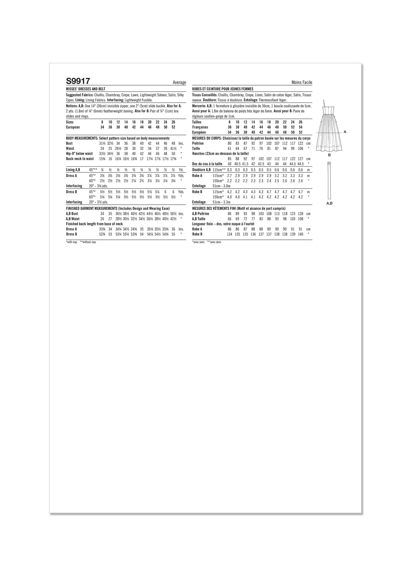Simplicity 9917