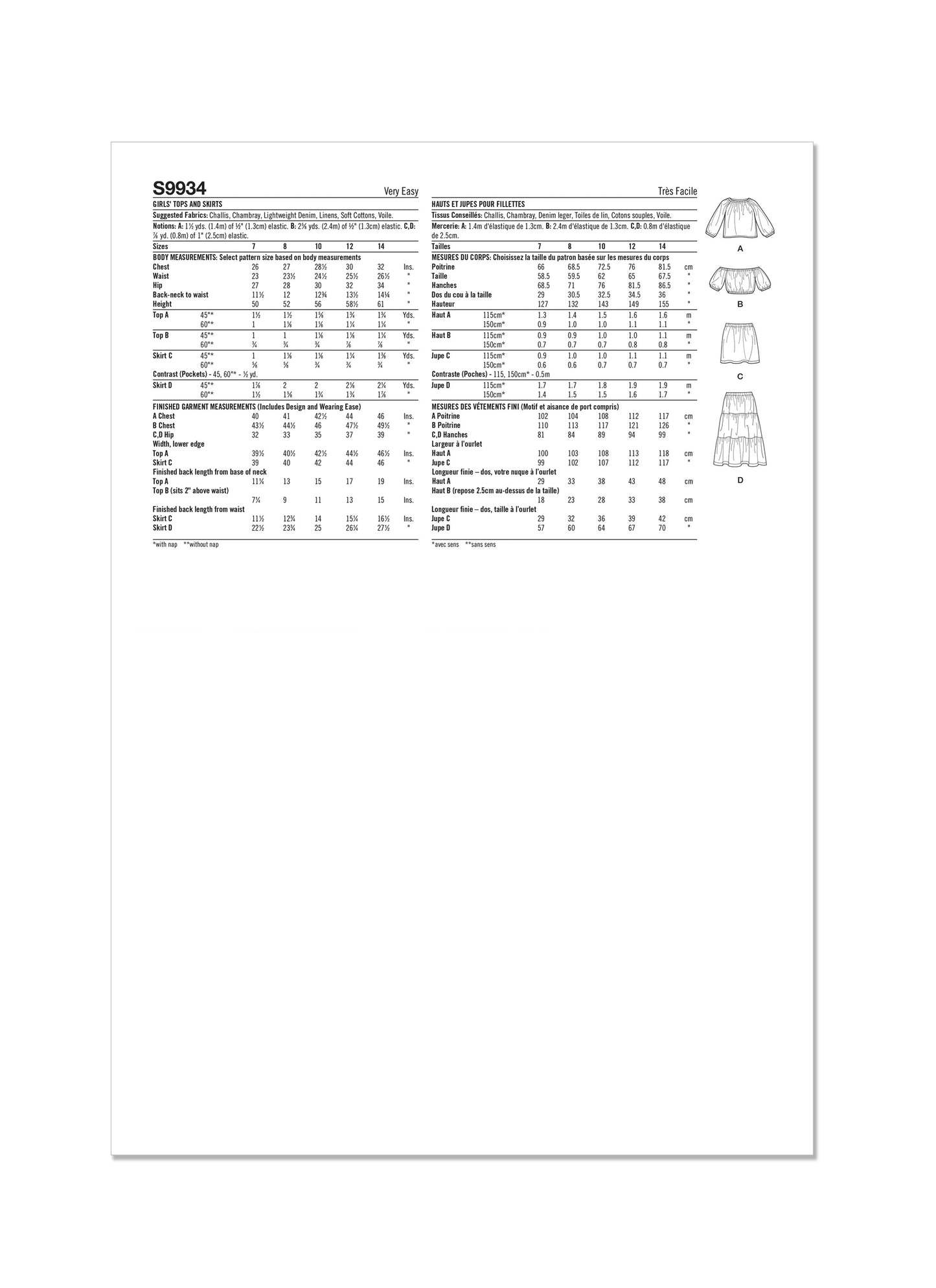 Simplicity 9934