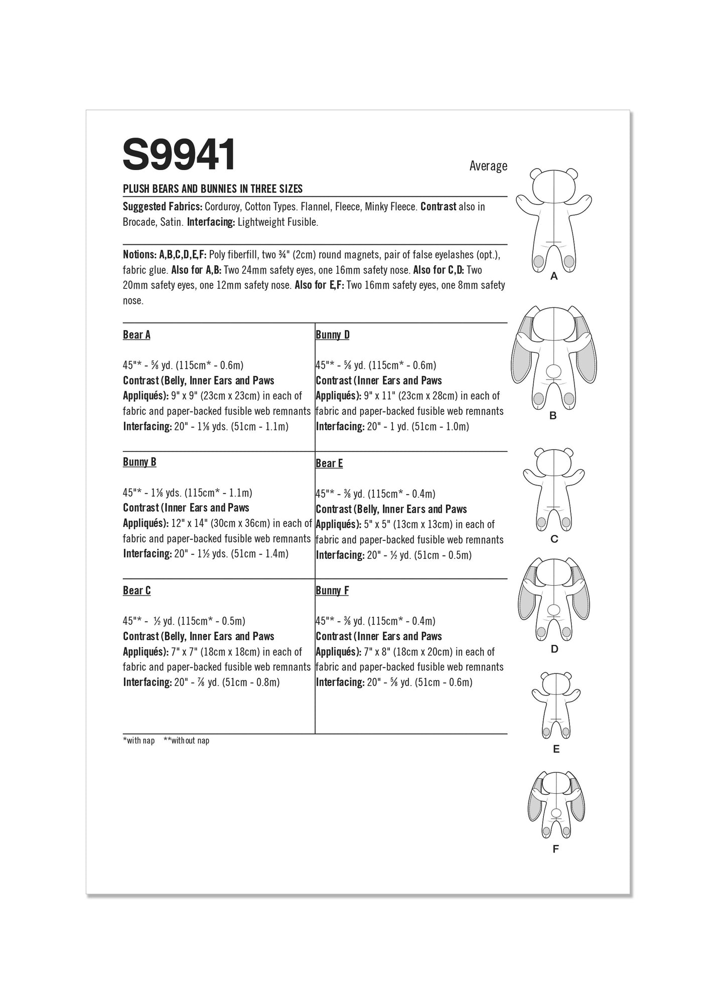Simplicity 9941