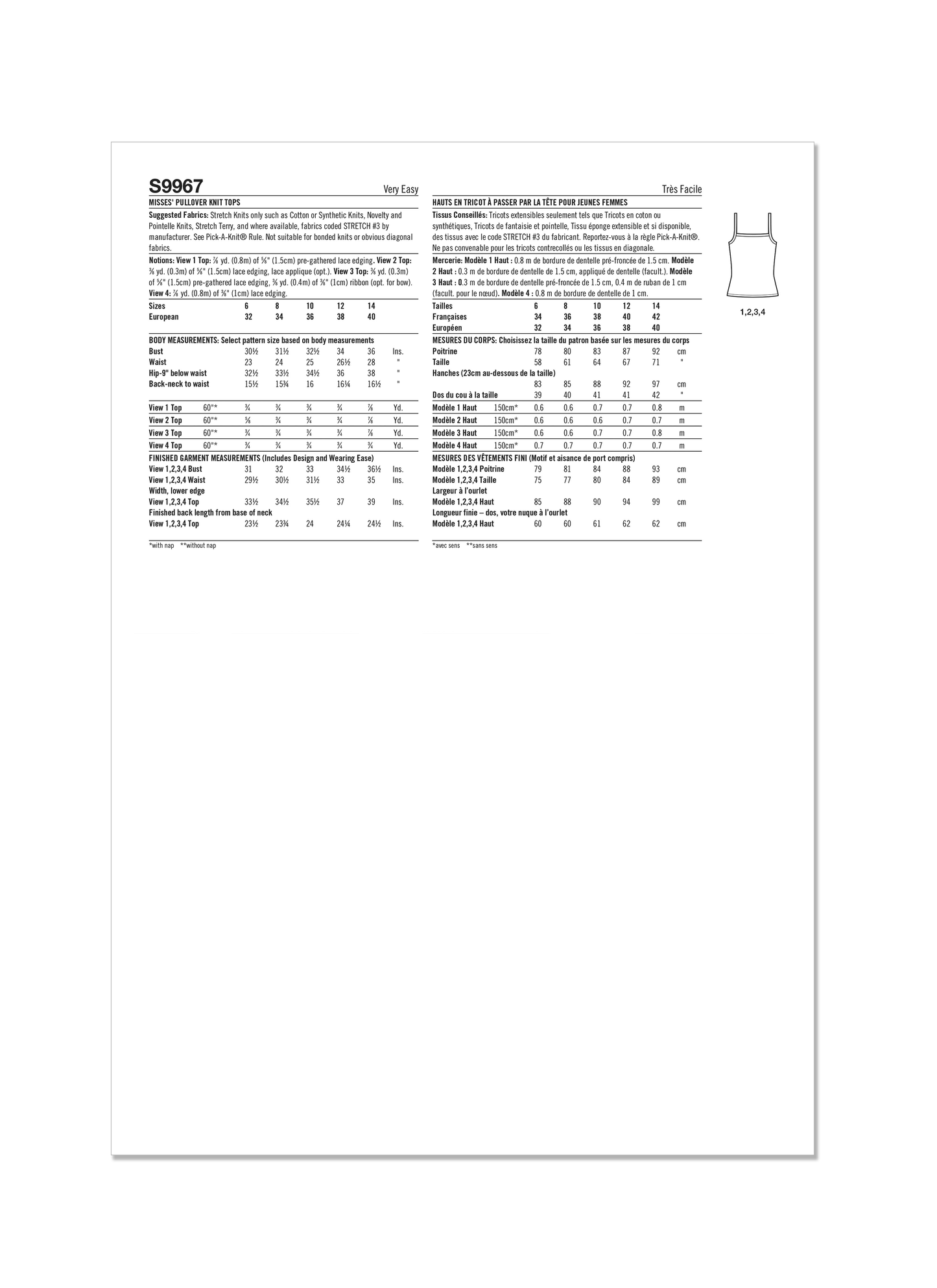 Simplicity 9967