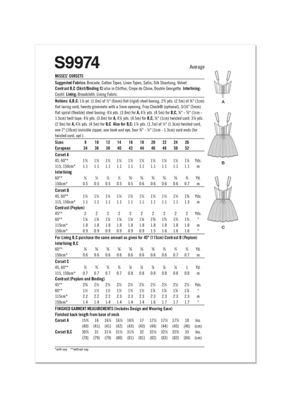 Simplicity 9974