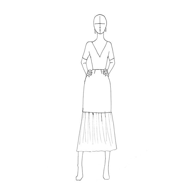 Size Me Sewing - Florence Skirt Pattern