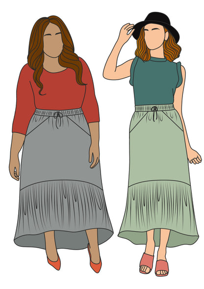 Size Me Sewing - Serene Skirt Pattern