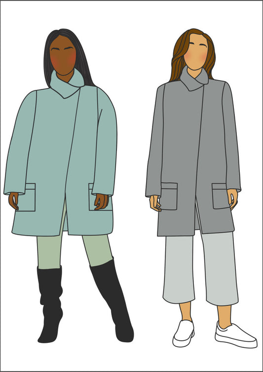 Size Me Sewing - Vienne Coat Pattern
