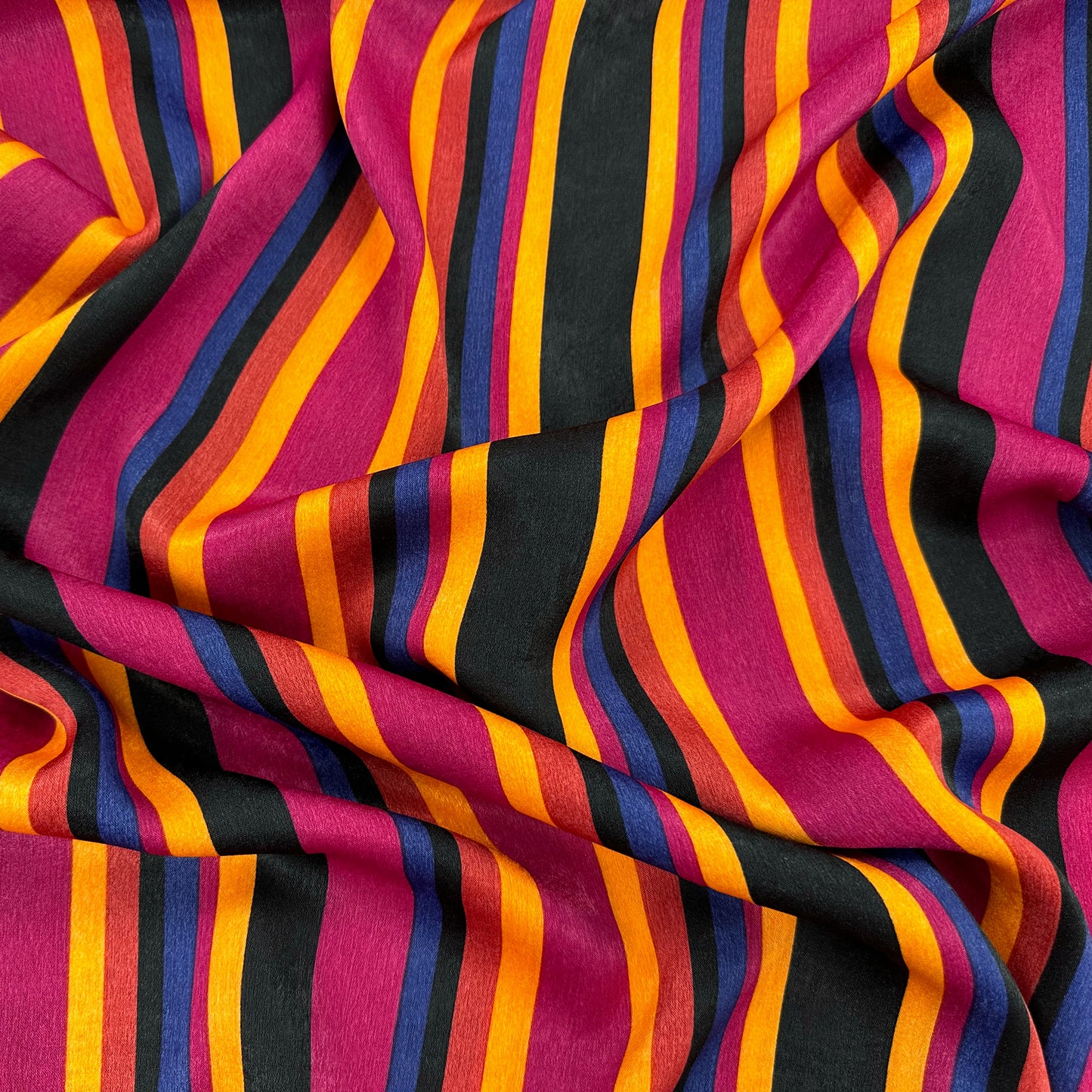 Sangria Stripe Satin