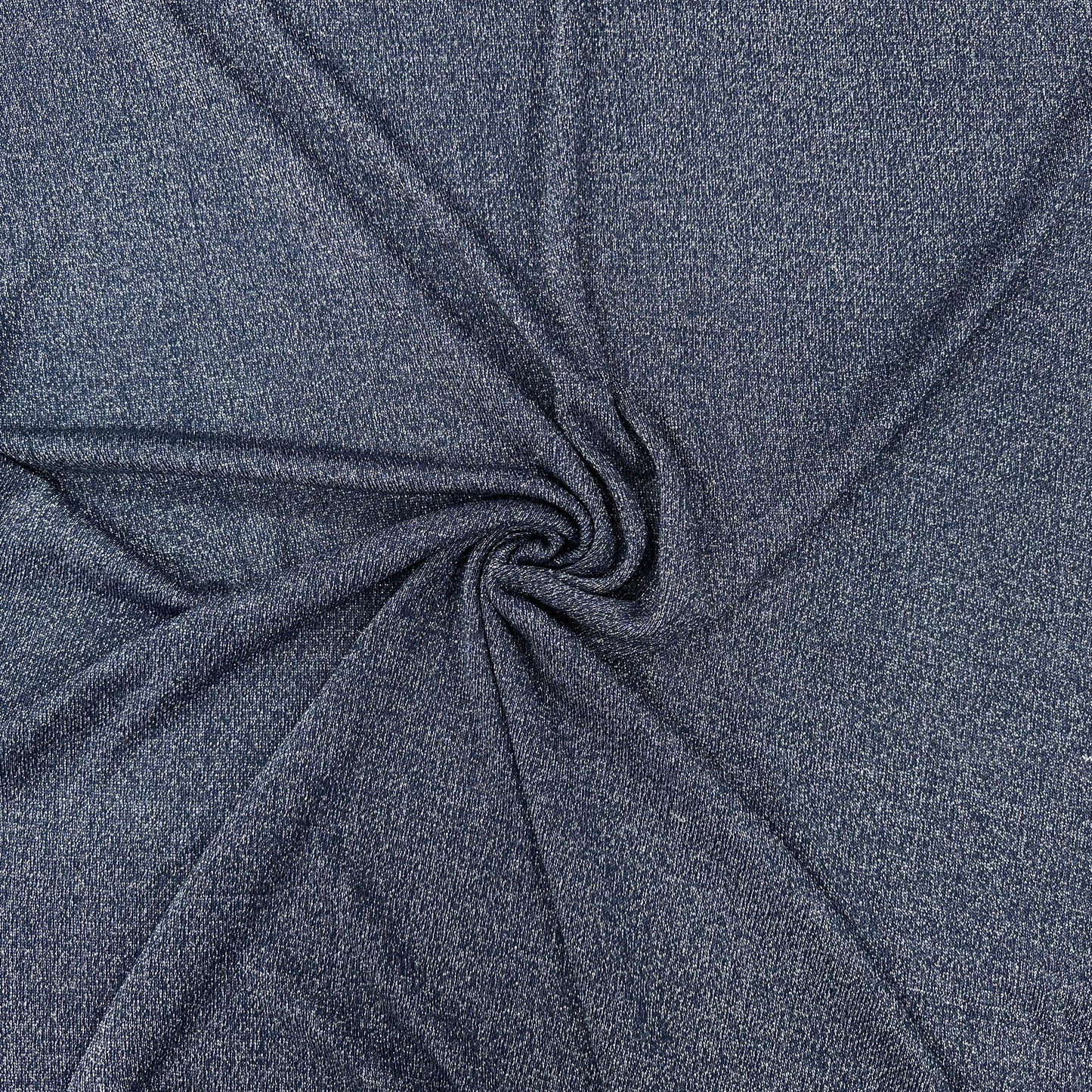 Suzi Sparkle - Viscose Sweater Knit - Blue