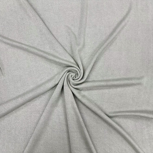 Suzi Sparkle - Viscose Sweater Knit - Silver