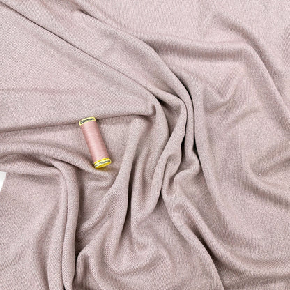 Suzi Sparkle - Viscose Sweater Knit - Soft Pink