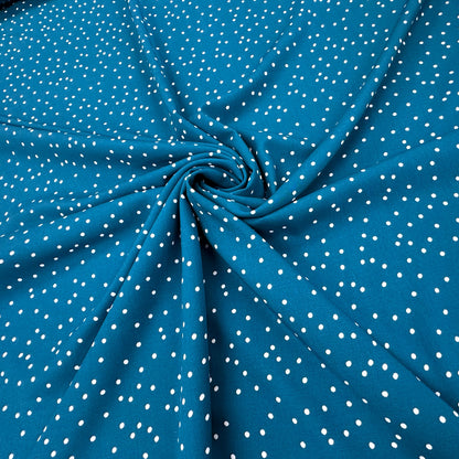 Sasha Viscose Challis - Teal