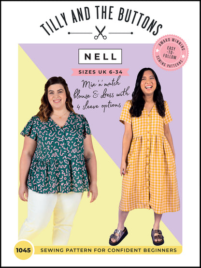 Tilly and the Buttons Nell Blouse & Dress