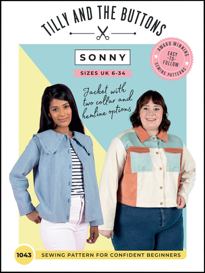 Tilly and the Buttons Sonny Jacket - Sizes UK 6-34