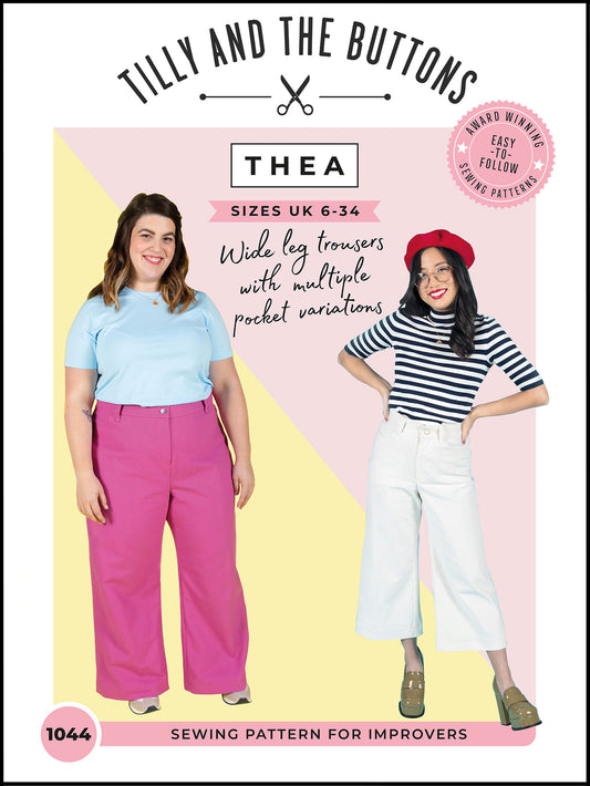 Tilly and the Buttons Thea Trousers - Sizes UK 6-34
