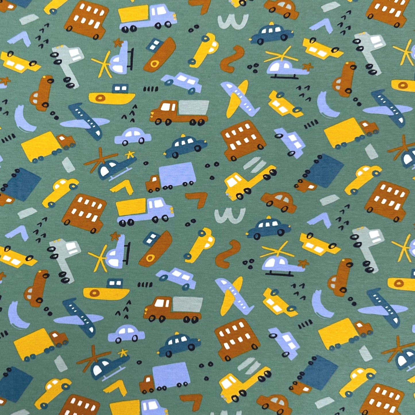 Trucks & Planes Organic Cotton Jersey