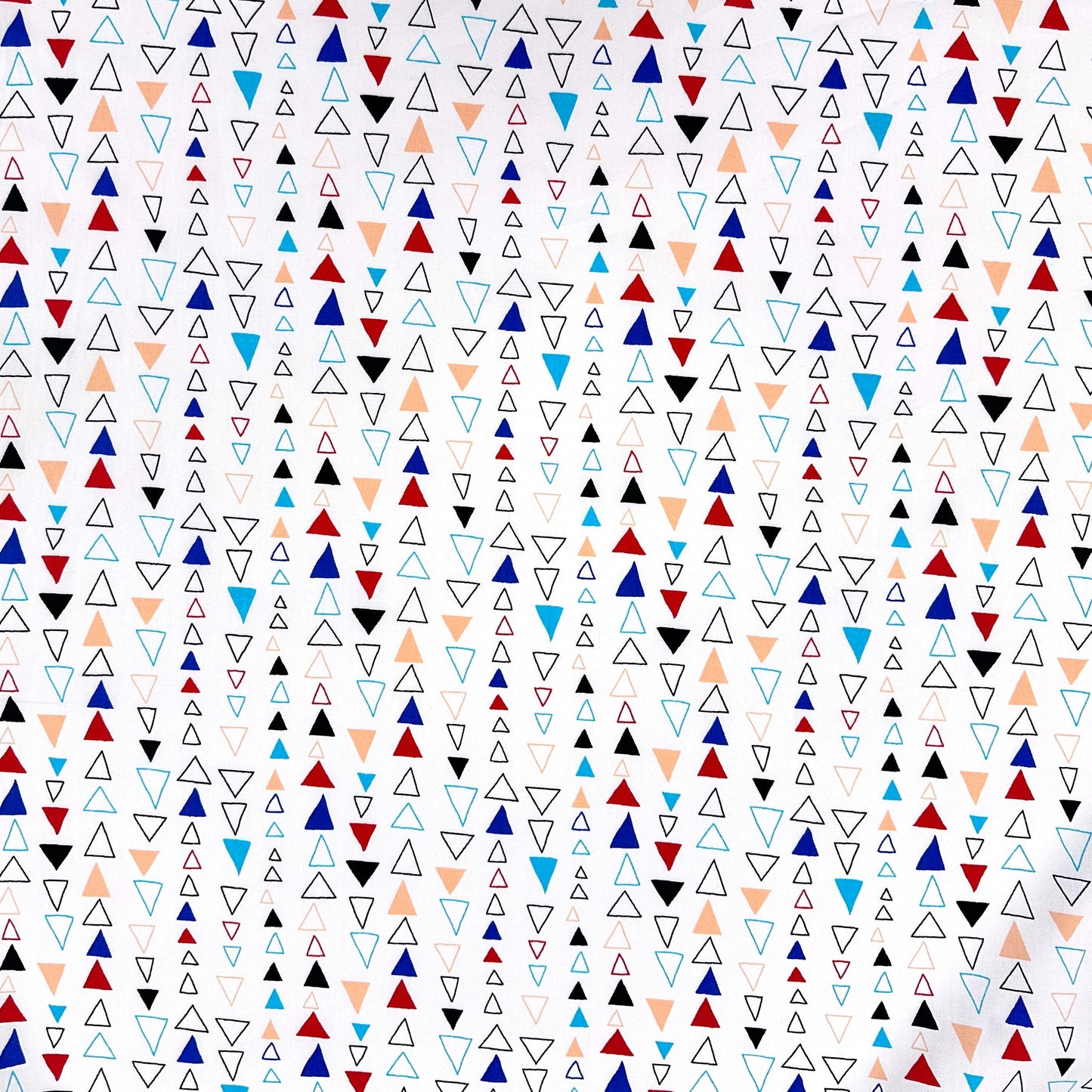 Triangles Cotton Poplin