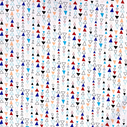 Triangles Cotton Poplin