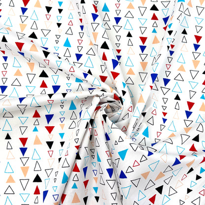 Triangles Cotton Poplin