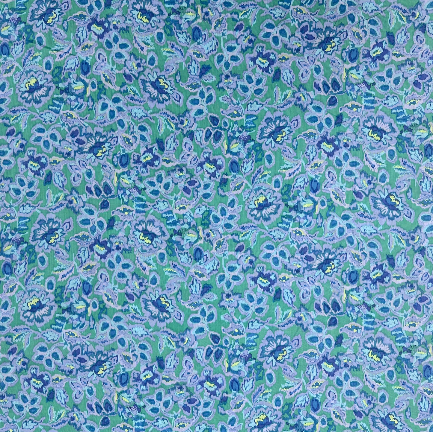 Palma Pima Cotton Lawn - Aqua