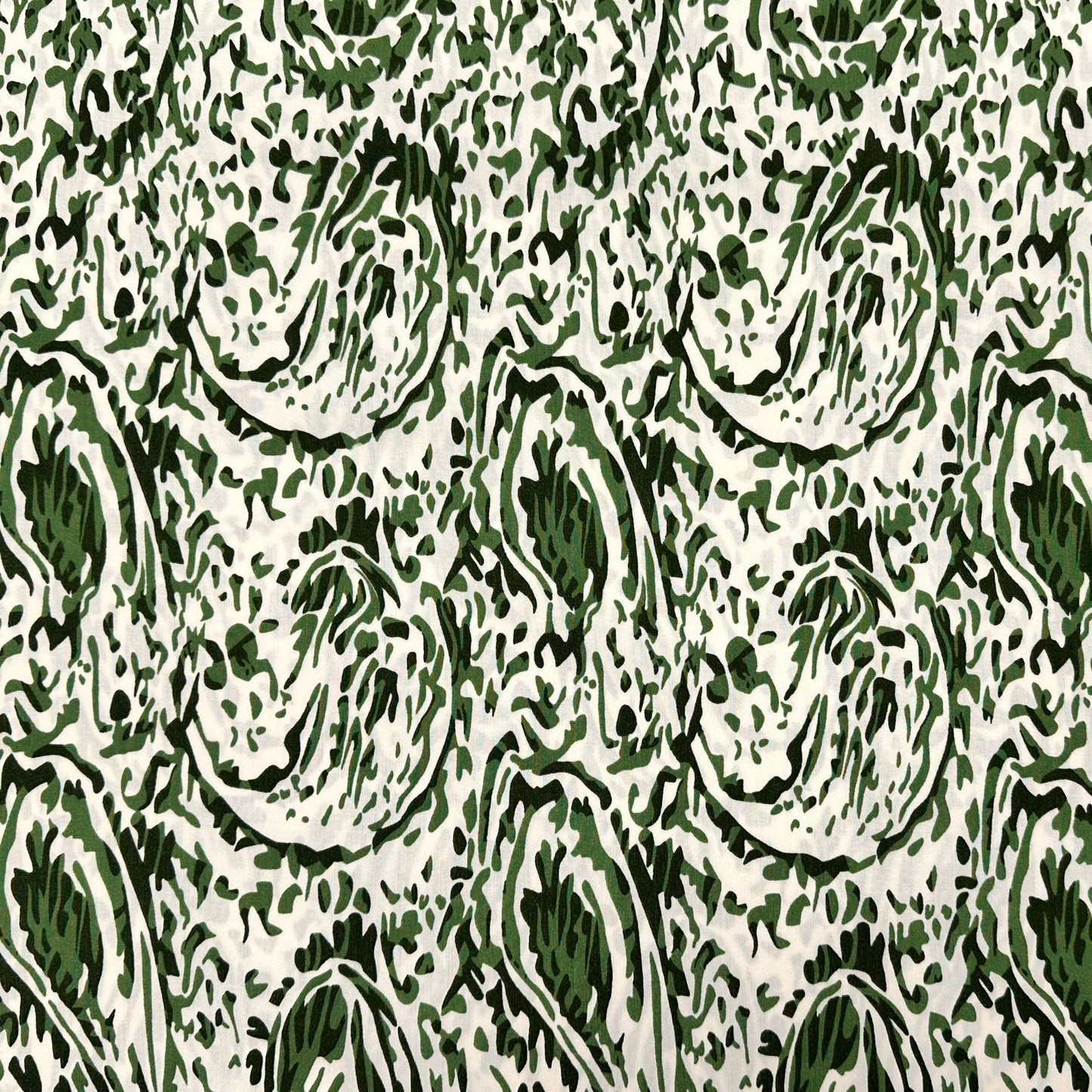 Verdant Viscose Challis - 1.5M Remnant