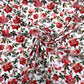 Watercolour Flowers Digital Cotton Jersey - Ivory