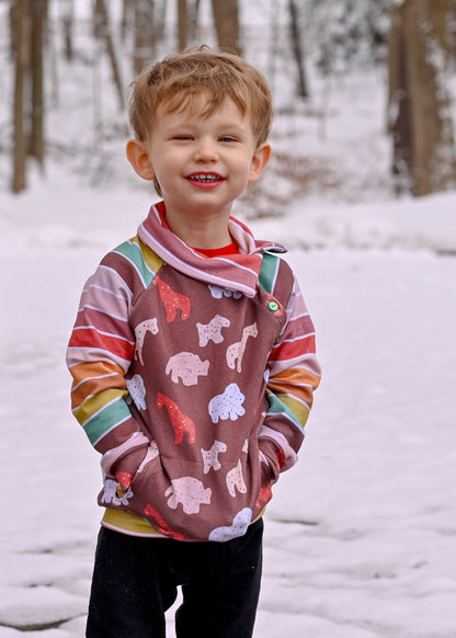 Waves & Wild - Adventurer Raglan - Child - PDF Pattern