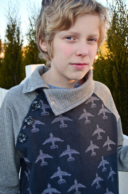 Waves & Wild - Adventurer Raglan - Child - PDF Pattern