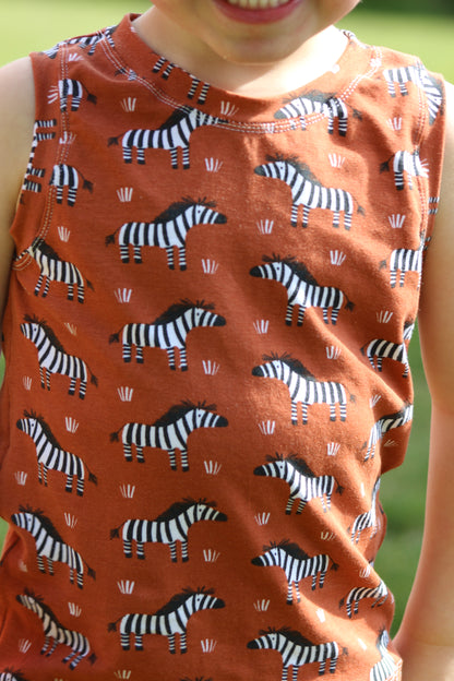 Waves & Wild - Amber Singlet - Child - PDF Pattern